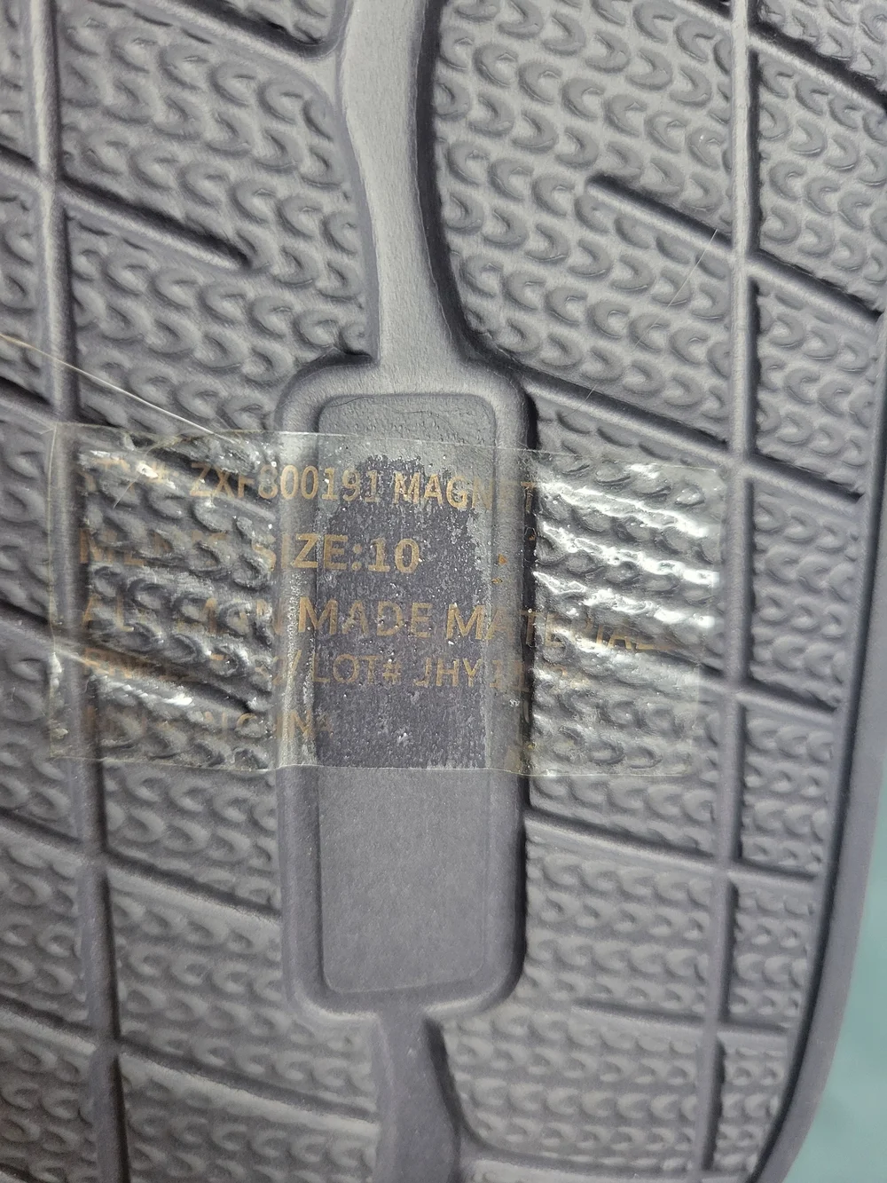 Textured Slide Sandals in Grey